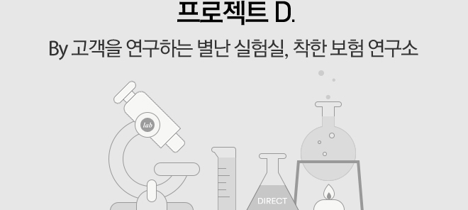 프로젝트D. By 고객을 연구하는 별난 실험실 메리츠 다이렉트 Lab. 